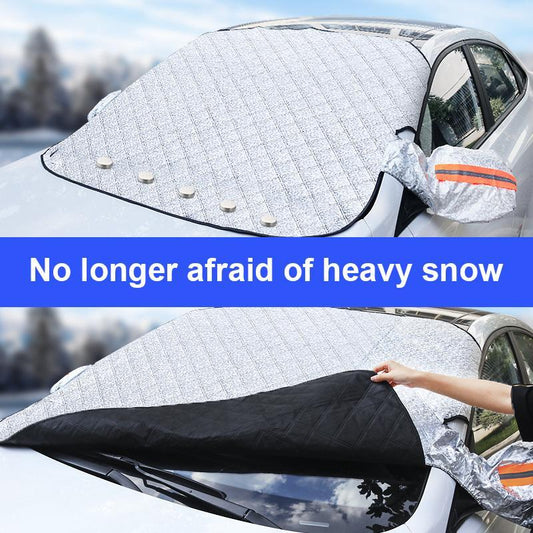 🚗 50% OFF NOW! ✨ Front Windshield Cover – All-Season Protection, Frost Protection & Premium Quality – Perfect for Cars, Vans, and SUVs ❄️☀️