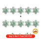 🎉 2026 Sale — Over 20,800 Sold!❄ Snowflake-Shaped Sea Glass Friendship Decor – Handcrafted ✨