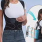 🧍 Posture Corrector: Spine Alignment, 4 Support Bars, 3D Lumbar Pad, Adjustable, Breathable