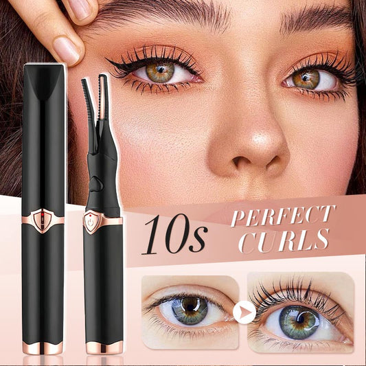 💄 50% OFF NOW! 🔥 Heated Eyelash Curler – Gentle Heat, Long-Lasting Natural Curl & Perfect for Instant Glam 👁️