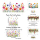 🔥80K+ SOLD💐Colorful Floral Bouquet Window Sticker🖼️