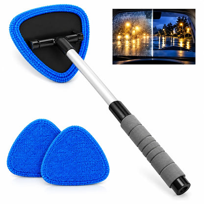 Windshield Cleaning Tool Set with Extendable Handle