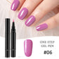 💅 BUY 1 GET 1 FREE! ✨ One Step Nail Gel Pen – Includes free mini UV nail lamp – No base or top coat needed – perfect for DIY manicures on the go 🎨💡✨