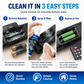 FISHLEANO Battery Compartment Cleaner for Battery Leakage Removal