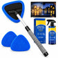 Windshield Cleaning Tool Set with Extendable Handle