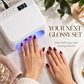 UVA LED Nail Lamp with 60 Beads