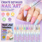 🥳2026 HOT SALE🥳💞50K+ SOLD!💅✨ 50% OFF! DIY Nail Art Marker Pen Set