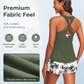 🎁2026 New Arrivals 50% OFF💥Tankini Set with Shorts – Vibrant Prints, Mix & Match – Stylish Beach Look.