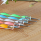 5-Piece Dual-Ended Nail Art & Polymer Clay Dotting Tool Set