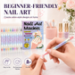 🥳2026 HOT SALE🥳💞50K+ SOLD!💅✨ 50% OFF! DIY Nail Art Marker Pen Set