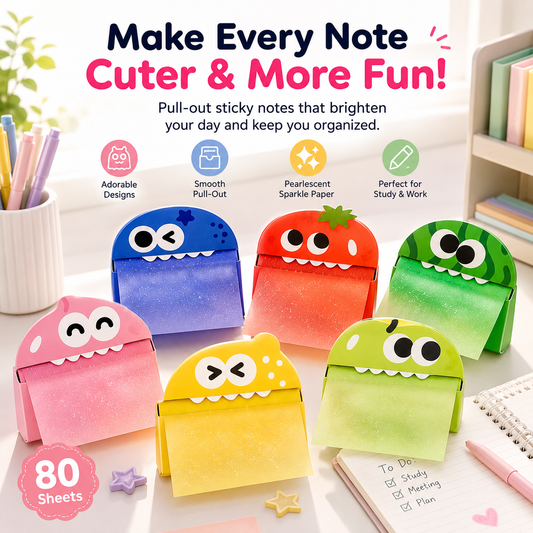 Continuous Dispensing Translucent Sticky Notes