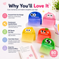 Continuous Dispensing Translucent Sticky Notes