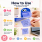 Continuous Dispensing Translucent Sticky Notes