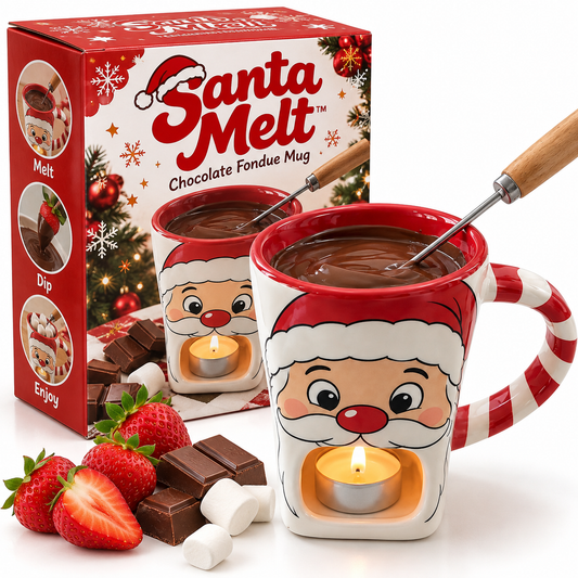 🍫Chocolate Fondue Mug with Tealight Holder