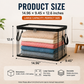💥LAST DAY HOT SALES 50% OFF📦Large Heavy-Duty Thick Plastic Clear Storage