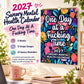 📅 2027 Sweary Humor Wall Calendar