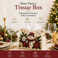 🎄 LIMITED-TIME 50% OFF! ✨ Beaded Christmas Tissue Box Cover – Festive, Decorative 🎁