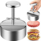 ⏳Time-Limited Special⏰Manual Meat Press for Burger Patties – 304 Stainless Steel, Dishwasher Safe & Non-Stick ✨