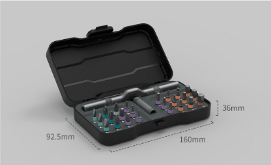 🔩 Factory Direct 50% Off 🔥Over 100,000 Sold! 🛠️Freely assemble to solve all tool troubles 🛠️ 24-in-1 screwdriver set – Magnetic, compact, and portable