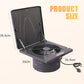 High Airflow Flip-Top Exhaust Fan