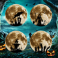 🦇Halloween 3D Bat LED Wall Light Decor🎃💡