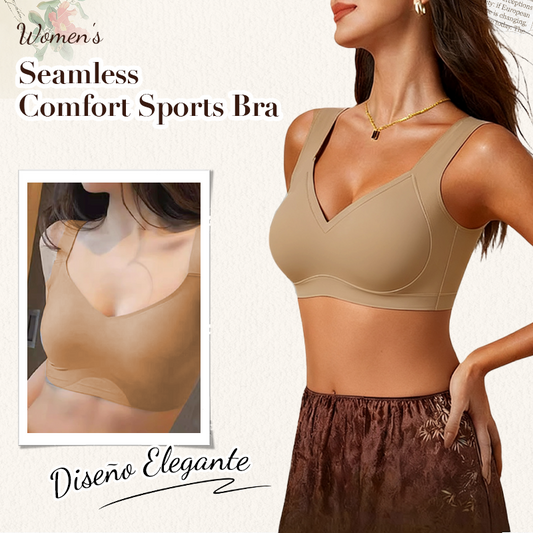 💐Thin Seamless Wireless Sports Bra👙Minimise Bust Firm Support For Large Sizes