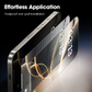 Made in Germany|Crystal Shield Tempered Glass |Full Coverage HD & Anti-Peeping iPhone Screen Protector
