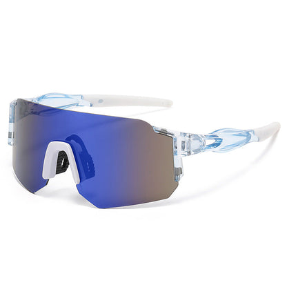🕶️ LIMITED-TIME 50% OFF! 🚴 Large Frame Sports Sunglasses – UV390 Protection, 26.9g Lightweight, HD PC Lens