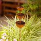 ☔️3-Tier Rustic Metal Bird Feeder & Drinker Stake