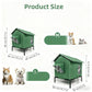 😻2026 New Upgrade ＆ Hot Sale🔥All-Weather Elevated Outdoor Cat House – Waterproof, Insulated, Foldable 🌧️