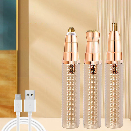 📢📢50% OFF !! ⏰💞50K+ SOLD!💄✨⚡Limited-time Special Price!!!🔥Portable multifunctional electric eyebrow trimmer
