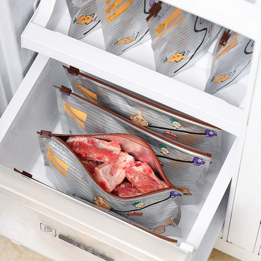 Silver Ion Antibacterial Food Storage Bags