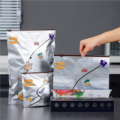 Silver Ion Antibacterial Food Storage Bags
