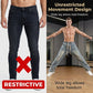 Men's All-Season Wide-Leg Drawstring Jeans