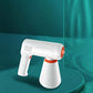 💧🔵 Nano Atomizer Disinfectant Spray Gun – Cordless Blue Light Fogger, 420ml Tank, 2-Speed for Home, Pet & Electronics ✨