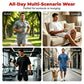 Men's Waffle Knit T-Shirt & Shorts Set