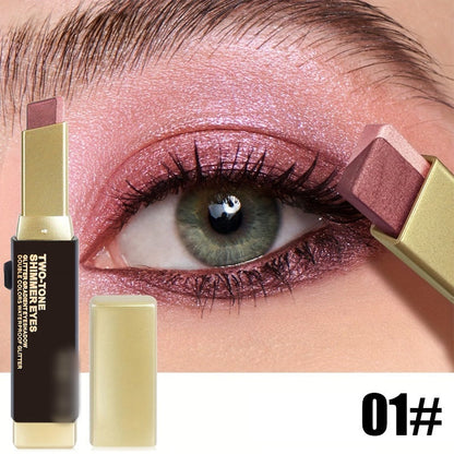 Waterproof Shimmer Two-Tone Eye Stick