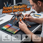 8-Color Metallic Marker Pen Set