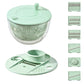 🔥 Hot sale 50% OFF🔥9-in-1 Multifunctional Large Capacity Salad Spinner & Slicer