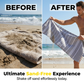 Cotton Blend Striped Tassel Beach Towel