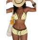 Polka Dot Halter Bikini Set 👙
