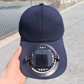 Dual-Charging Sun Hat with Detachable Fan