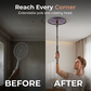 3-in-1 Telescopic Electric Mosquito Swatter