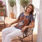 Soft Comfortable Printed Tee for Women