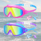 Anti-Fog Swimming Goggles with Earplugs & Nose Clip