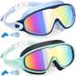 Anti-Fog Swimming Goggles with Earplugs & Nose Clip