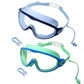 Anti-Fog Swimming Goggles with Earplugs & Nose Clip