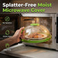 🔥Limited Time 50% OFF!!🔥Microwave Splatter Cover with Water Reservoir
