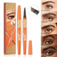 Waterproof Four-Fork Liquid Eyebrow Pencil
