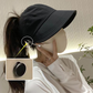 ⏳Limited-time 50% off⏰Wide-Brimmed Half-Cap Sun Hat with Hook Closure👒☀️